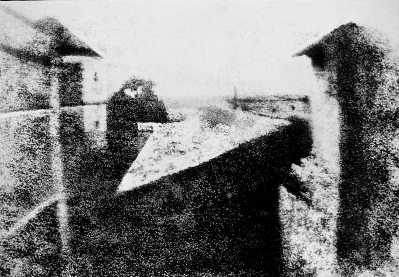 1826 yılında çekilmiş tarihteki ilk fotoğraf